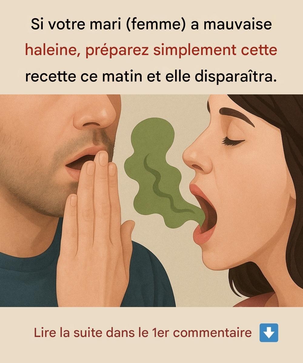 Éliminez la mauvaise haleine : si vous avez cela dans votre bouche, vous pourriez avoir ces bactéries