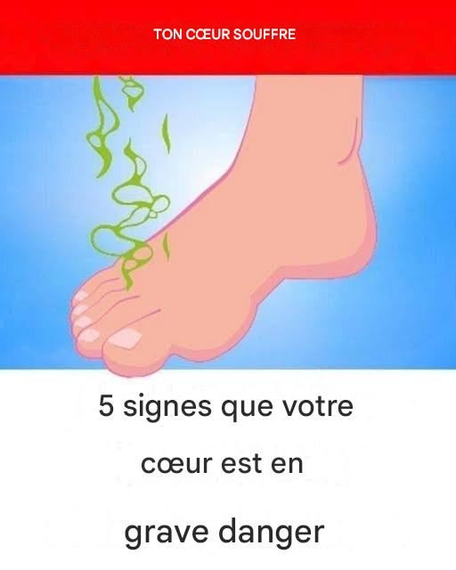5 signes que votre cœur est en grave danger