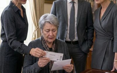Aux obsèques de mon mari, mes enfants ont hérité de la maison de campagne, des appartements parisiens, des voitures et d’une fortune dont j’ignorais jusqu’à l’existence… tandis que je n’ai reçu qu’une enveloppe pliée en deux, avant d’apprendre :