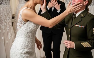 Ma sœur m’a giflée pendant l’essayage de sa robe de mariée… alors j’ai annulé la carte qui finançait son mariage