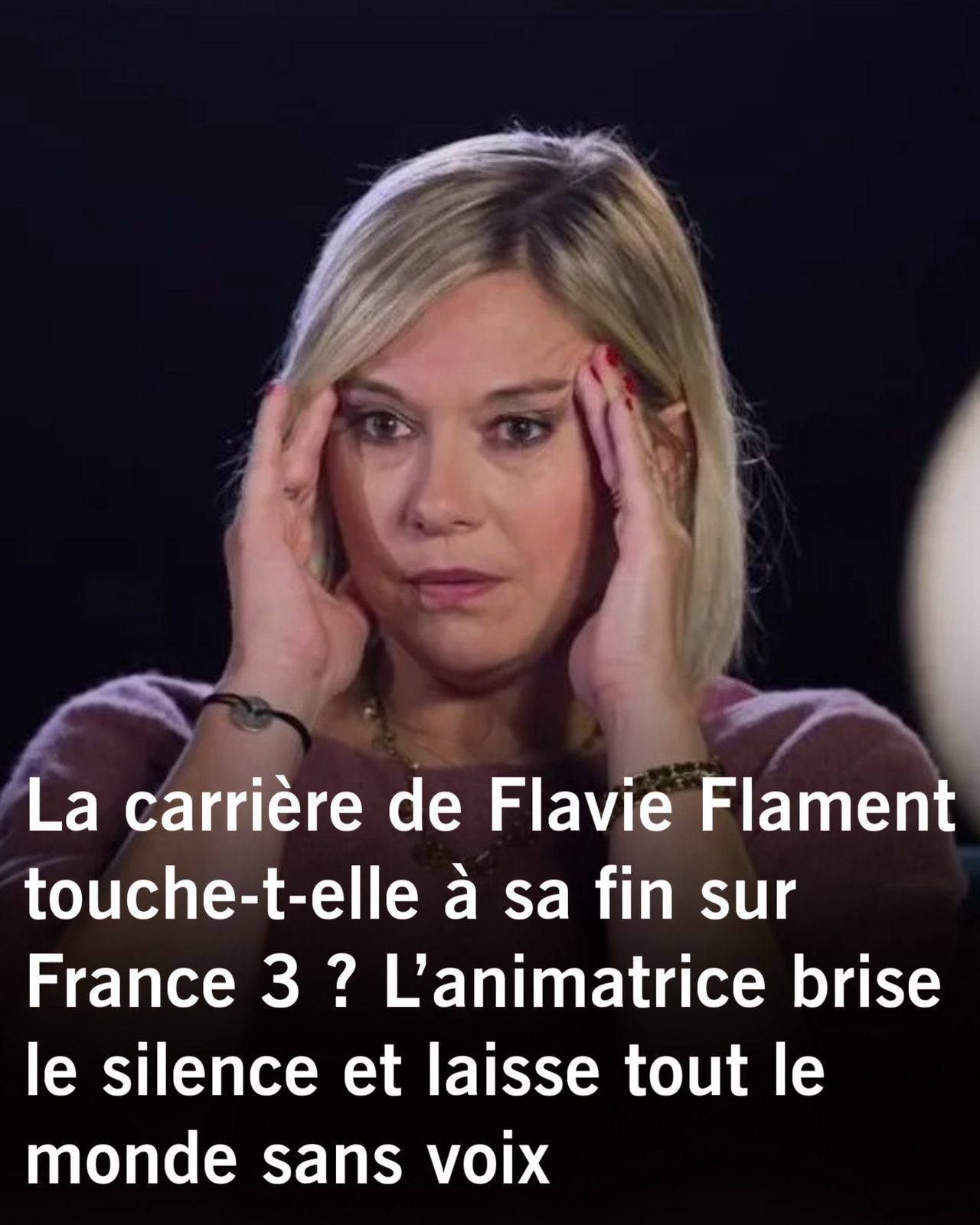 Flavie Flament fragilisée par l’arrêt de son émission