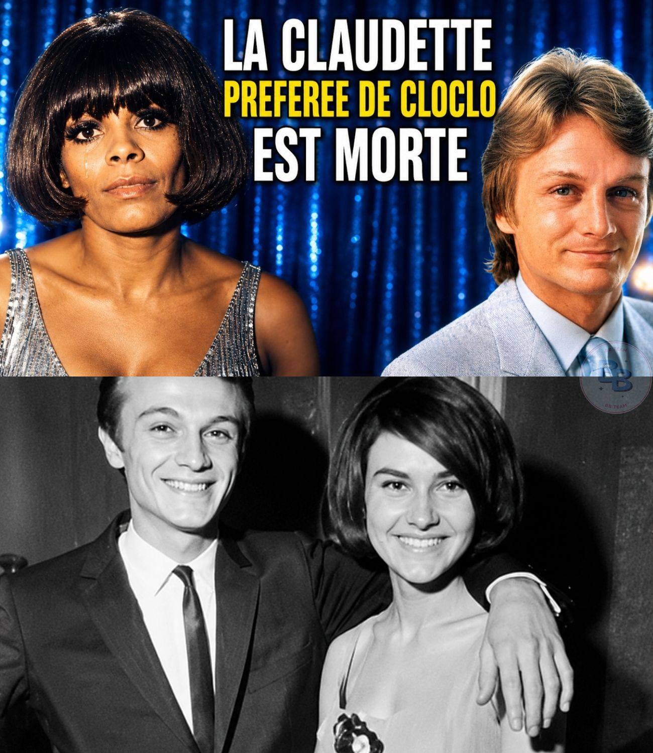 Claude François : La mort de sa claudette préférée, Clara Le Sueur, dévoile le destin secret et fascinant d’une icône des années 70