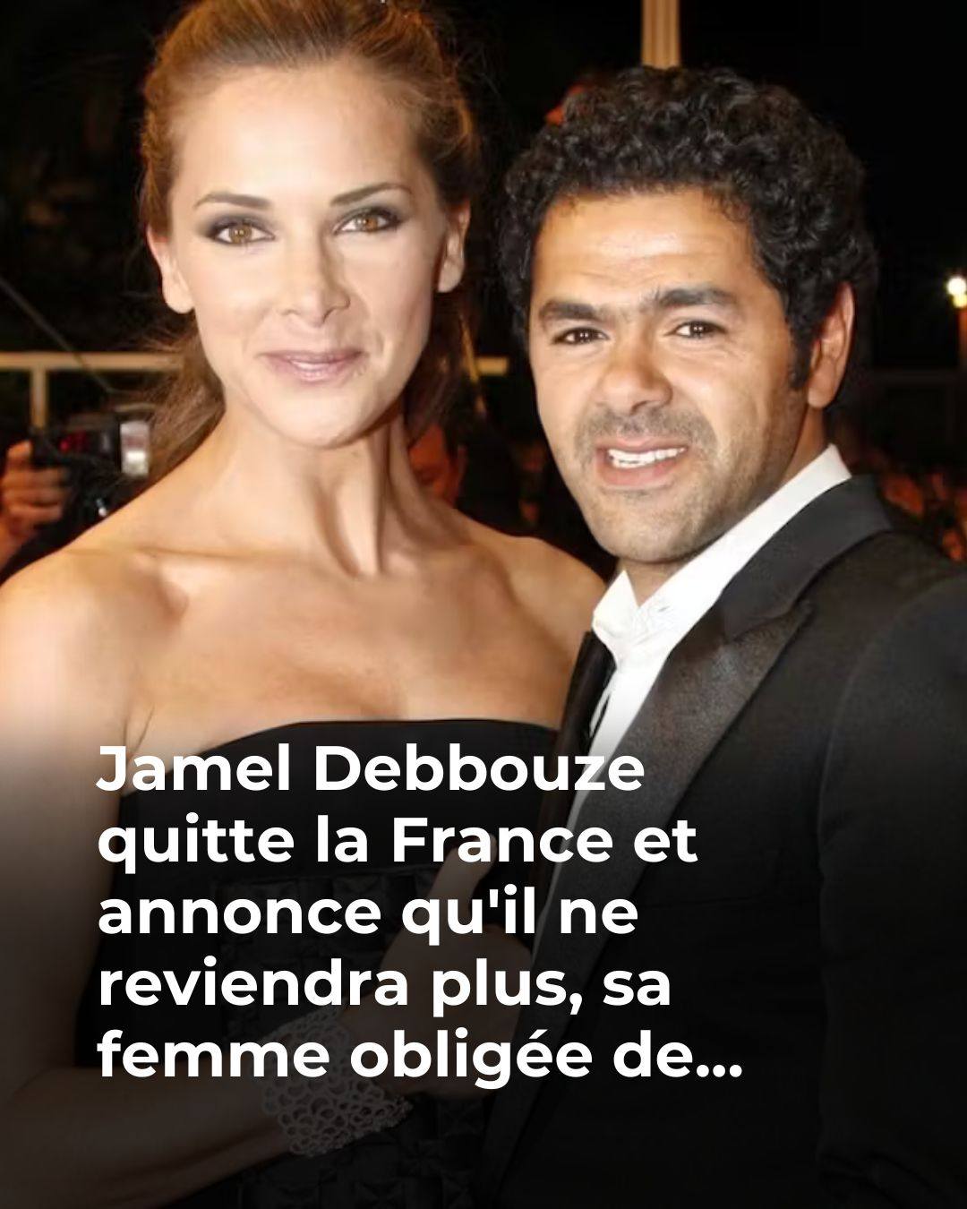 Jamel Debbouze quitte la France et annonce qu’il ne reviendra plus, sa femme obligée de…Voir plus