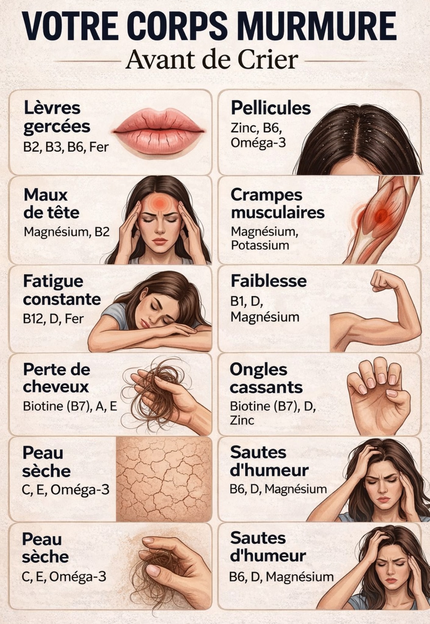 🌿 Les signaux du corps à ne pas ignorer 💡