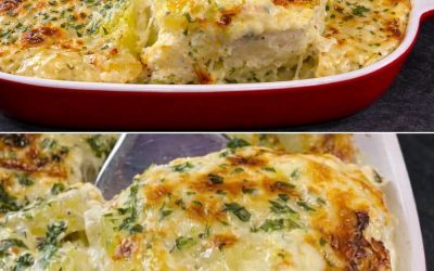 🥔🧀 Pommes de terre au four ultra crémeuses