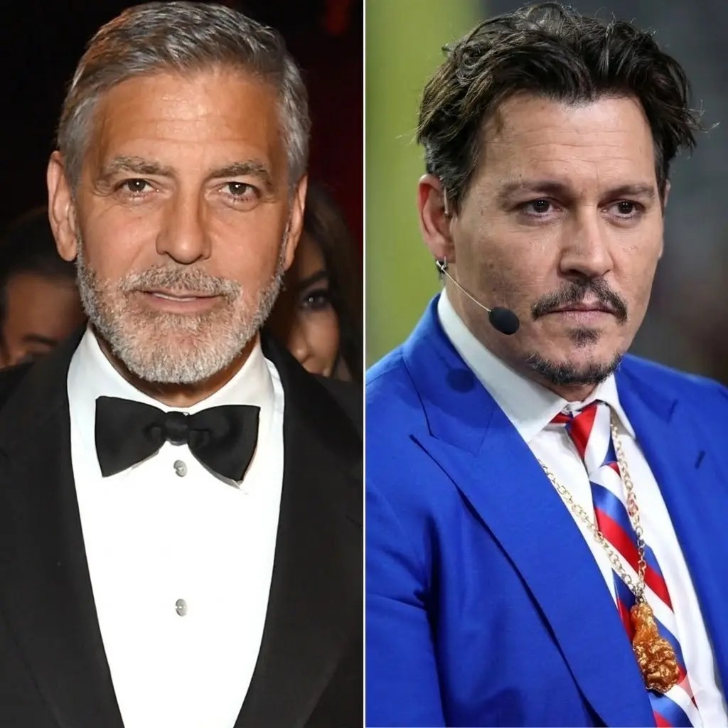 George Clooney attaque, Johnny Depp répond par une réplique qui choque le pays.