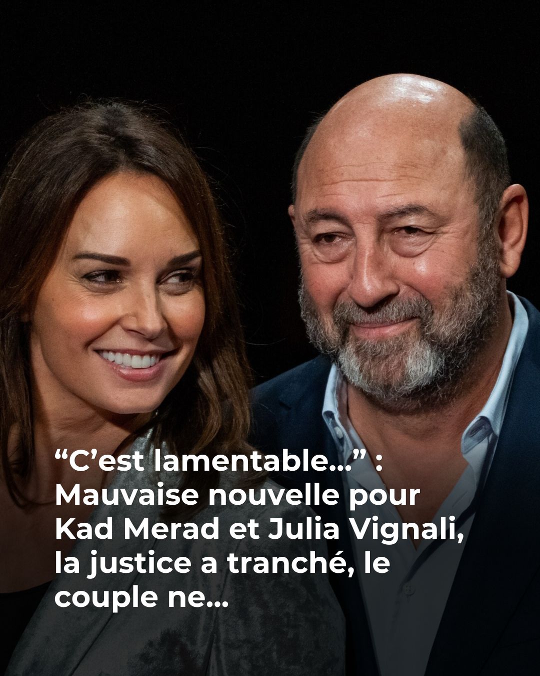 Kad Merad et Julia Vignali perdent leur procès à 1,7 million d’euros contre leur architecte