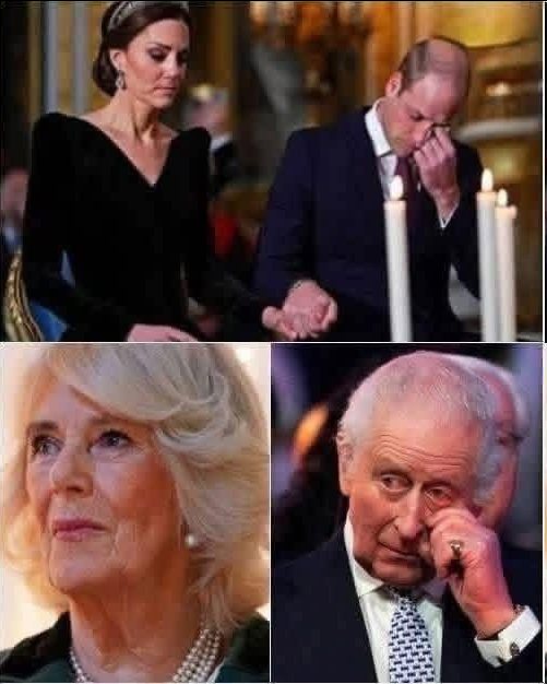 Il y a une heure ! Les cloches du palais ont sonné, annonçant une réunion royale urgente. Le roi Charles a convoqué tout le monde à 1 h du matin, sauf Harry. La presse n’était pas autorisée à filmer ni à prendre de photos. À la lueur des bougies, William serrait la main de Kate et pleurait. Puis, une voix glaçante a brisé le silence : « Camilla a… » (VOIR LA SUITE DANS LES COMMENTAIRES CI-DESSOUS)