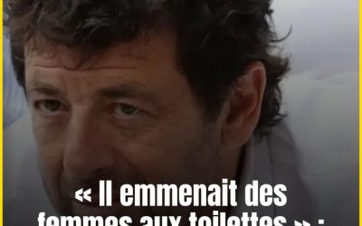 “Il emmenait des femmes aux toilettes” : un nouveau témoignage glaçant décrit le mode opératoire de Patrick Bruel