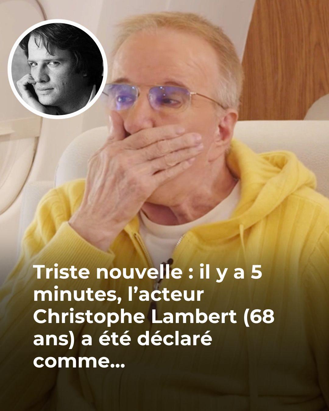“Elle a essayé, elle s’est battue” : alcoolisme, notoriété, rupture… Christophe Lambert se livre sur la fin de son histoire d’amour avec Sophie Marceau