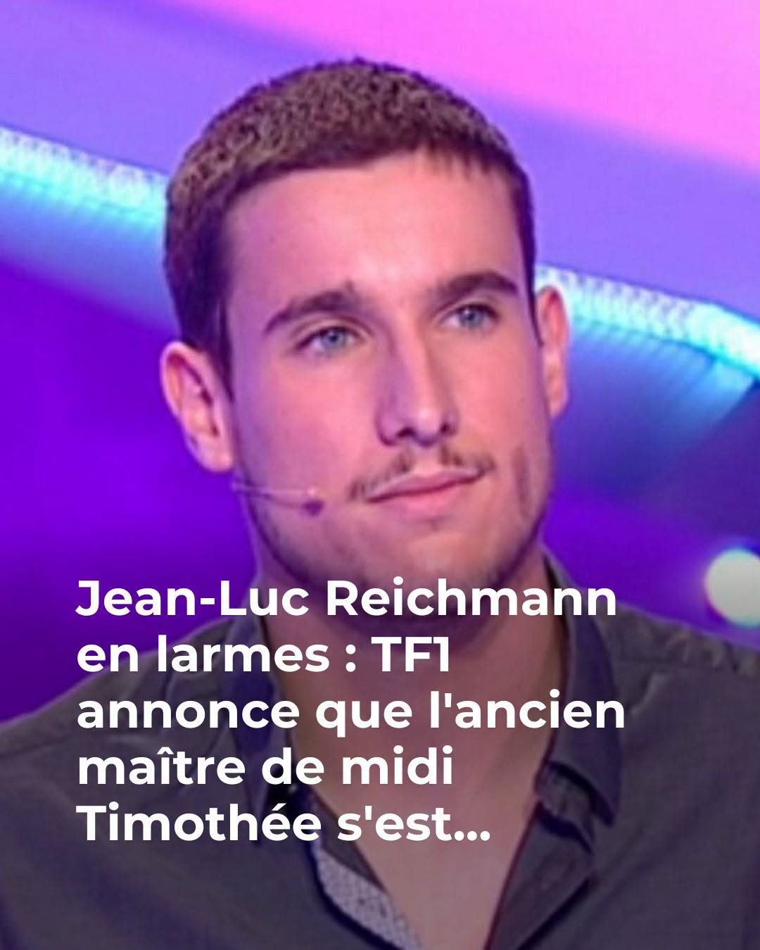 Timothée, ancien champion des 12 coups de midi voici ce qu’il est devenu plusieurs années après