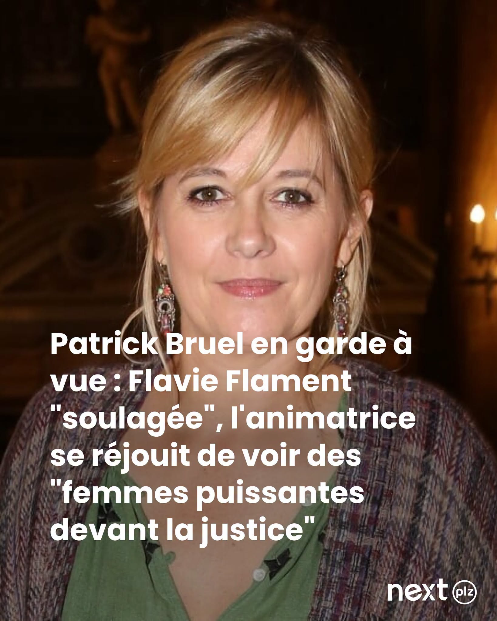 Patrick Bruel en garde à vue : Flavie Flament “soulagée”, l’animatrice se réjouit de voir des “femmes puissantes devant la justice”