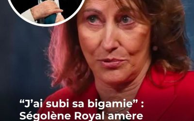 “J’ai subi sa bigamie” : Ségolène Royal amère envers François Hollande, elle dit tout de ses infidélités