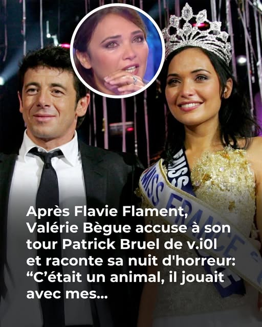 “Je l’ai vu” : Valérie Bègue sort du silence après les accusations de Flavie Flament à l’encontre de Patrick Bruel