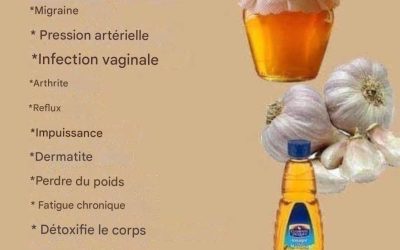 Ail, miel et vinaigre