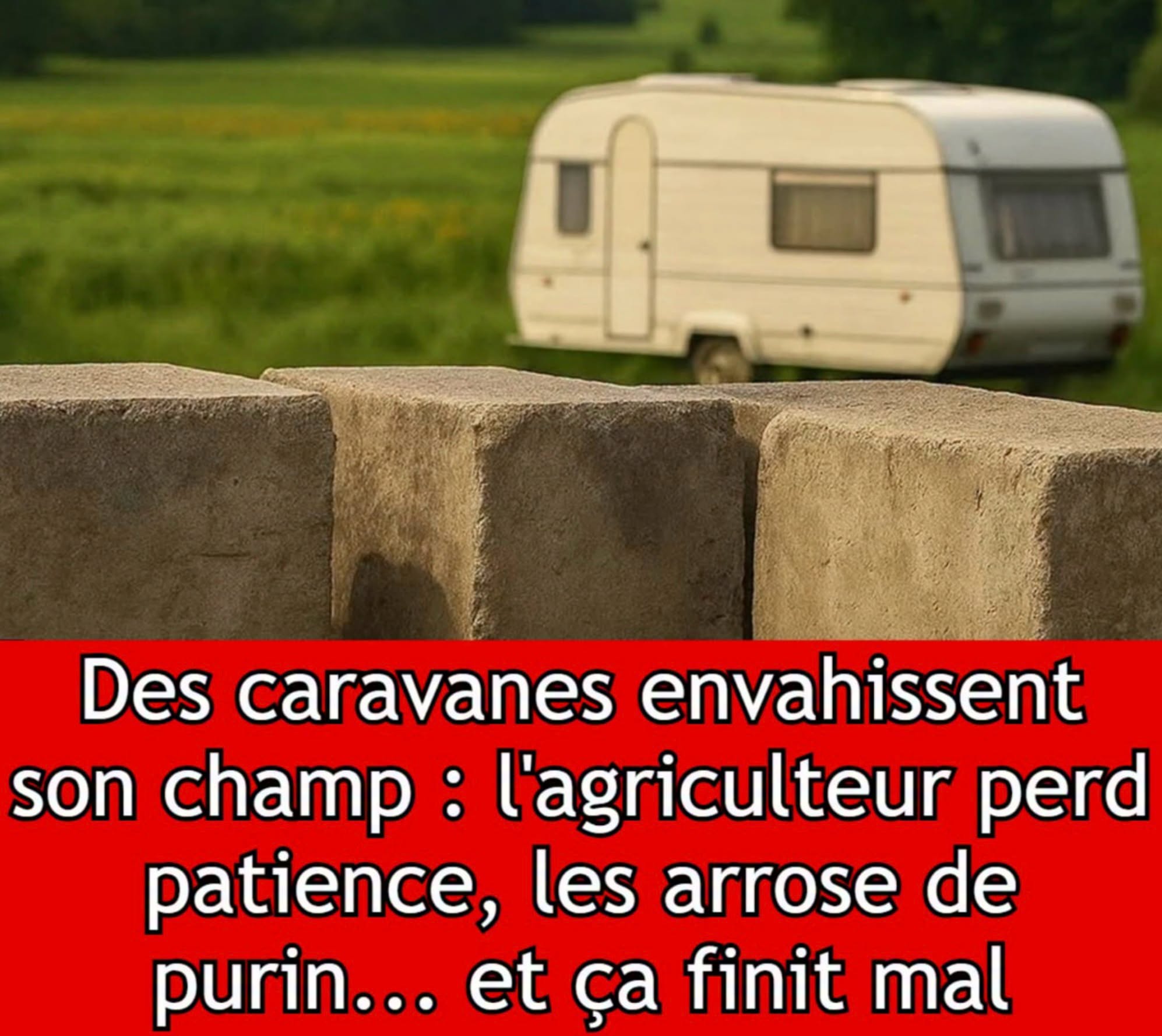 Ce propriétaire a pris au piège les squatteurs sur son propre terrain, “tant pis pour eux”