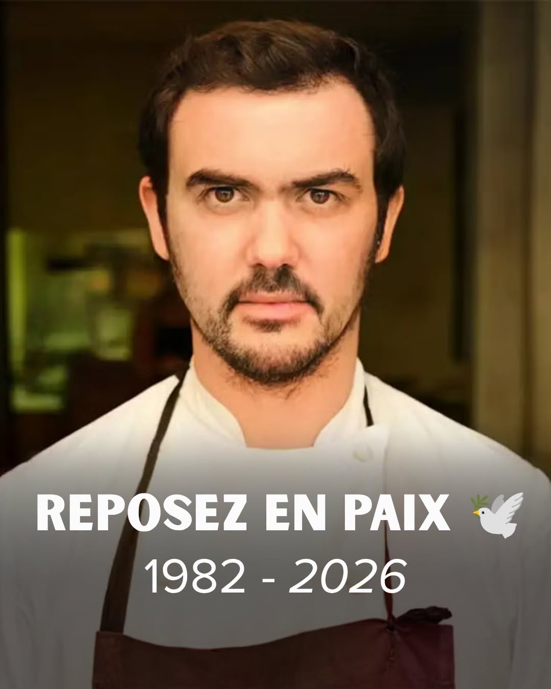 Il officiait dans l’un des meilleurs restaurants du monde à Paris… Le chef Bertrand Grébaut décède à 44 ans dans de tristes circonstances