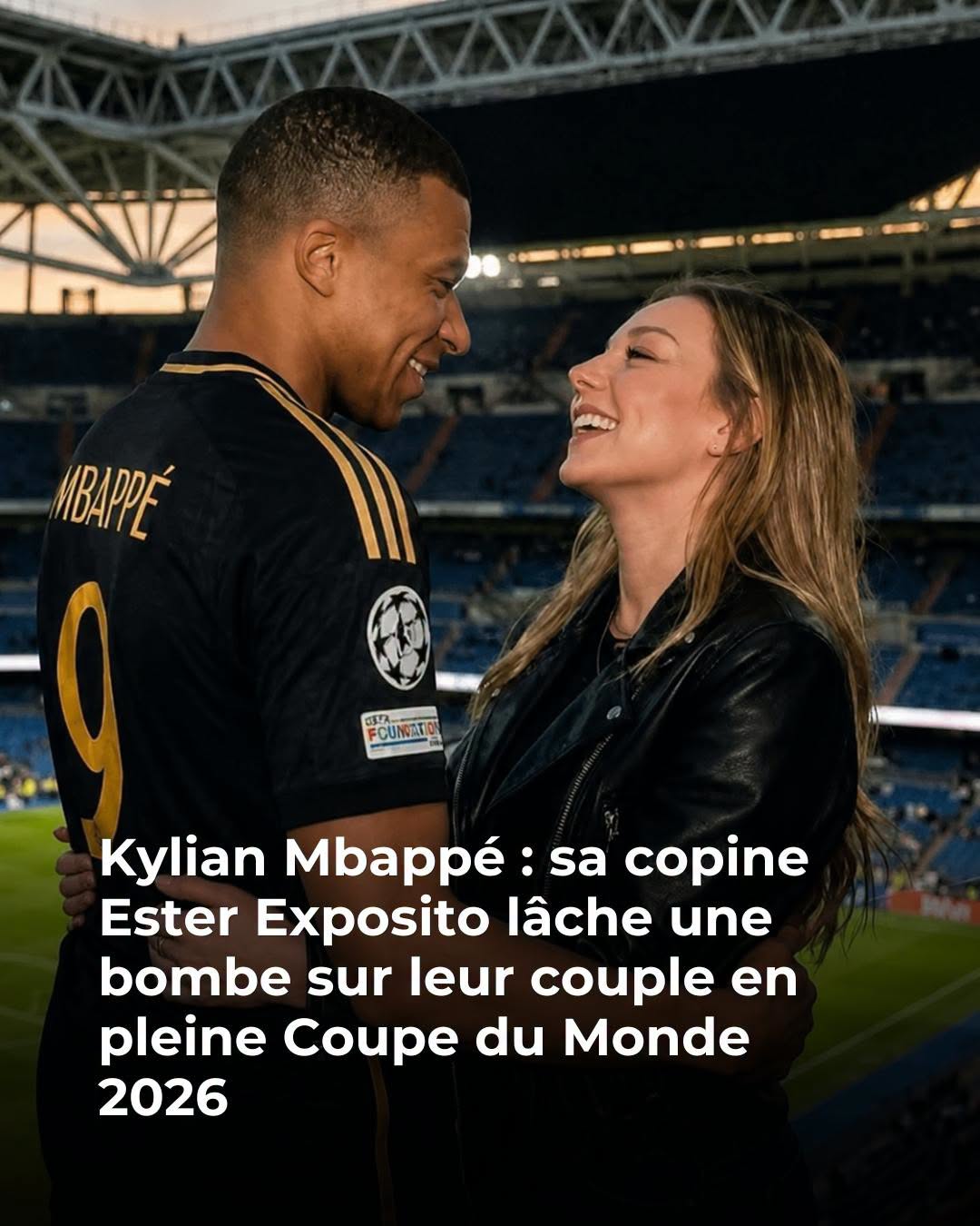 Ester Exposito (Elite), en photo avec Kylian Mbappé, avoue ne pas du tout être fan de foot
