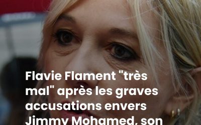 Flavie Flament “très mal” après les graves accusations envers Jimmy Mohamed, son acolyte du Mag de la Santé