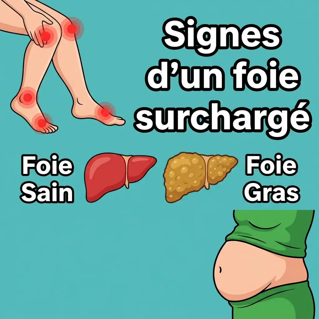 Votre foie donne-t-il l’alerte ? 11 signes qui trahissent une surcharge toxique