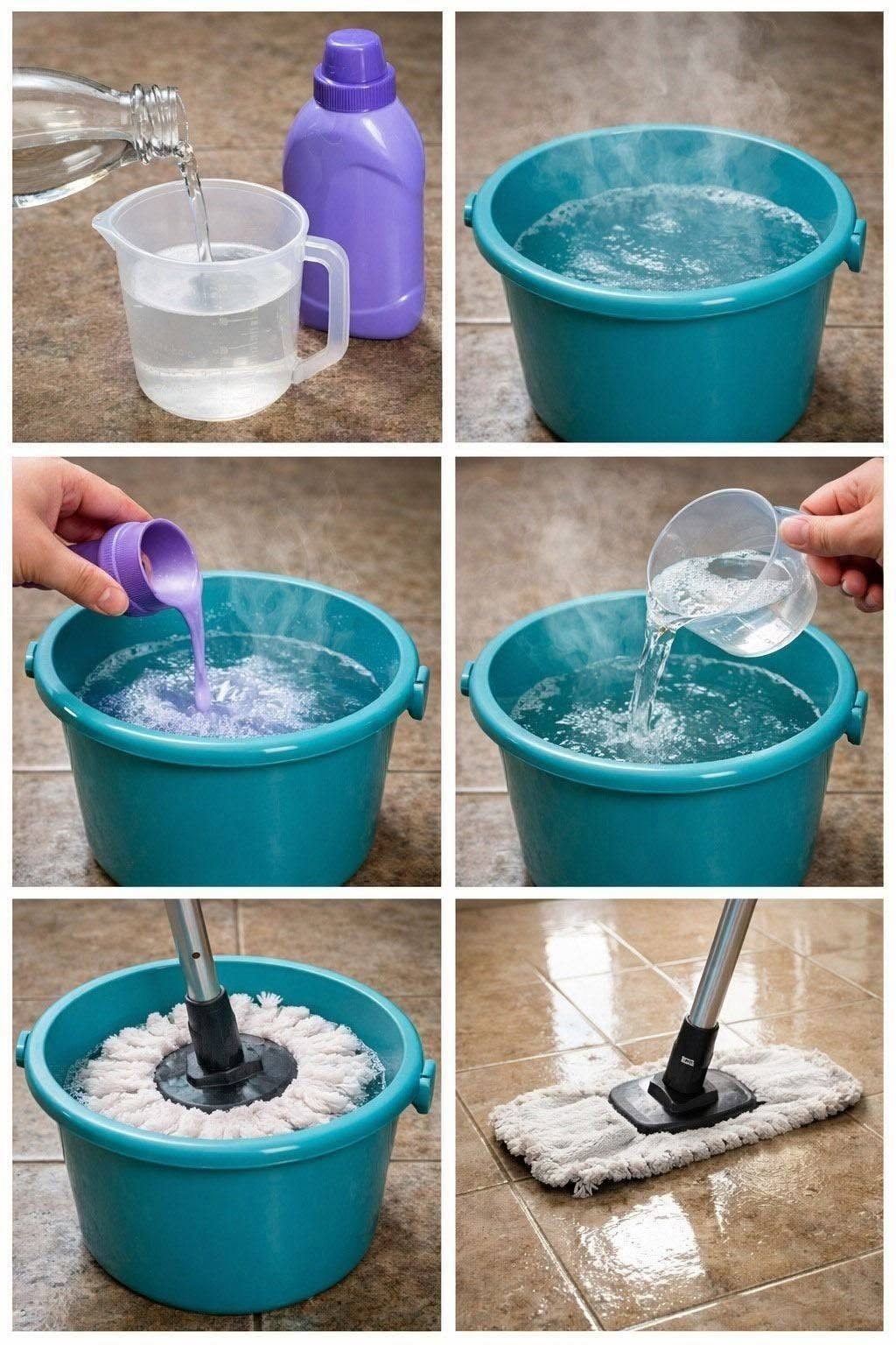 Voici une astuce géniale qui fera briller même les sols les plus ternes.