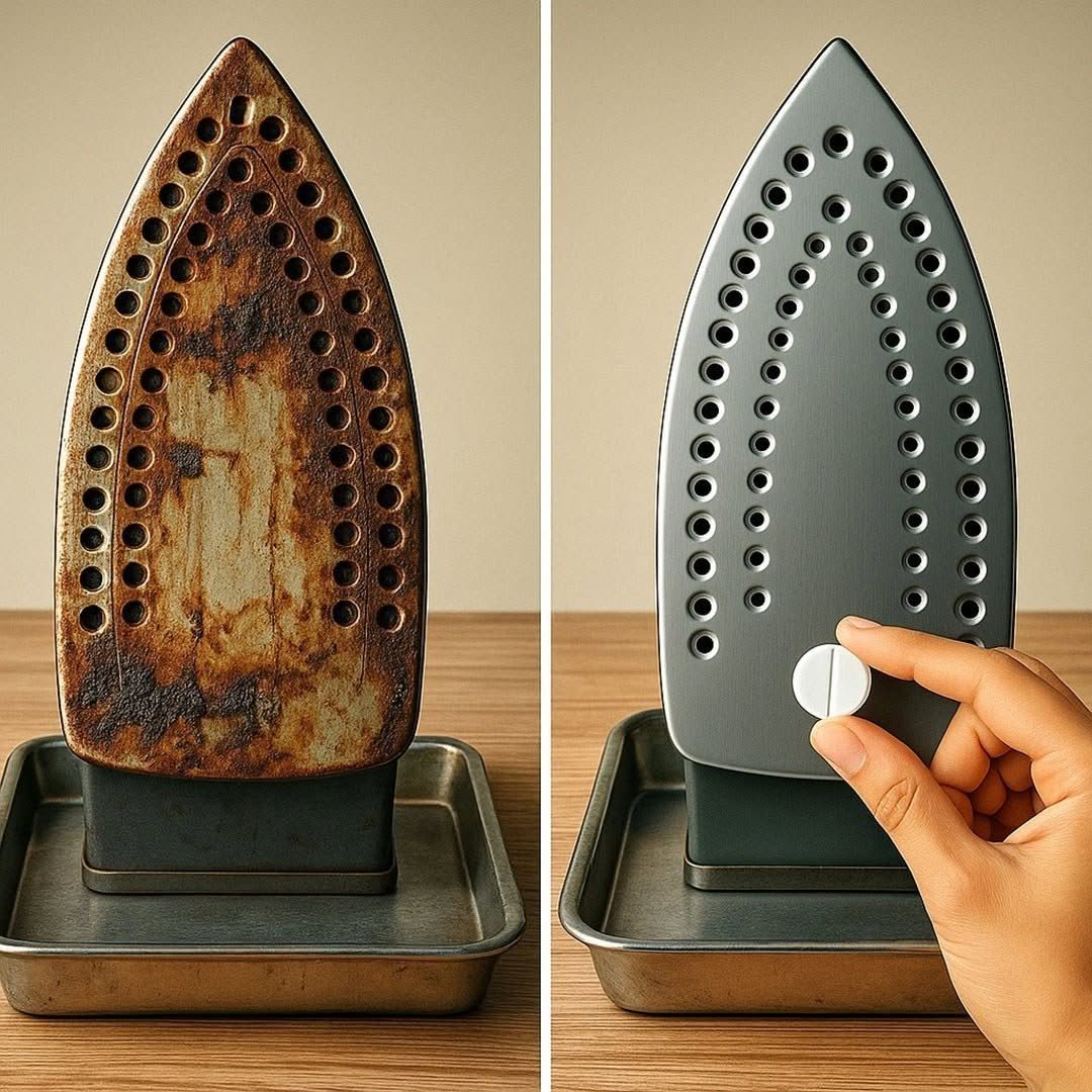 Astuce maison pour nettoyer votre fer à repasser et lui redonner un aspect neuf