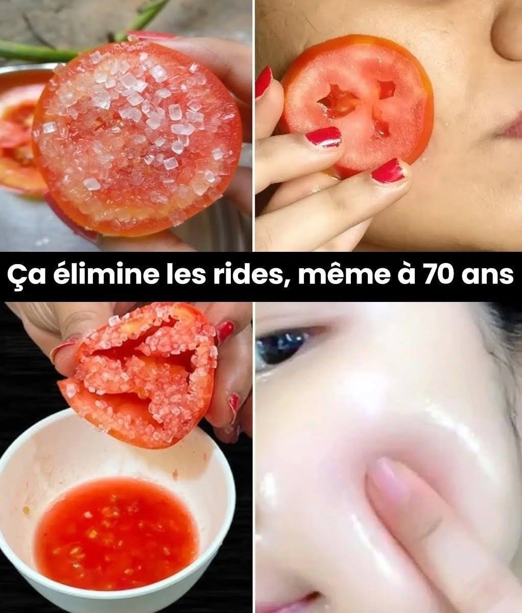 Comment rendre la peau douce et sans rides avec la tomatee