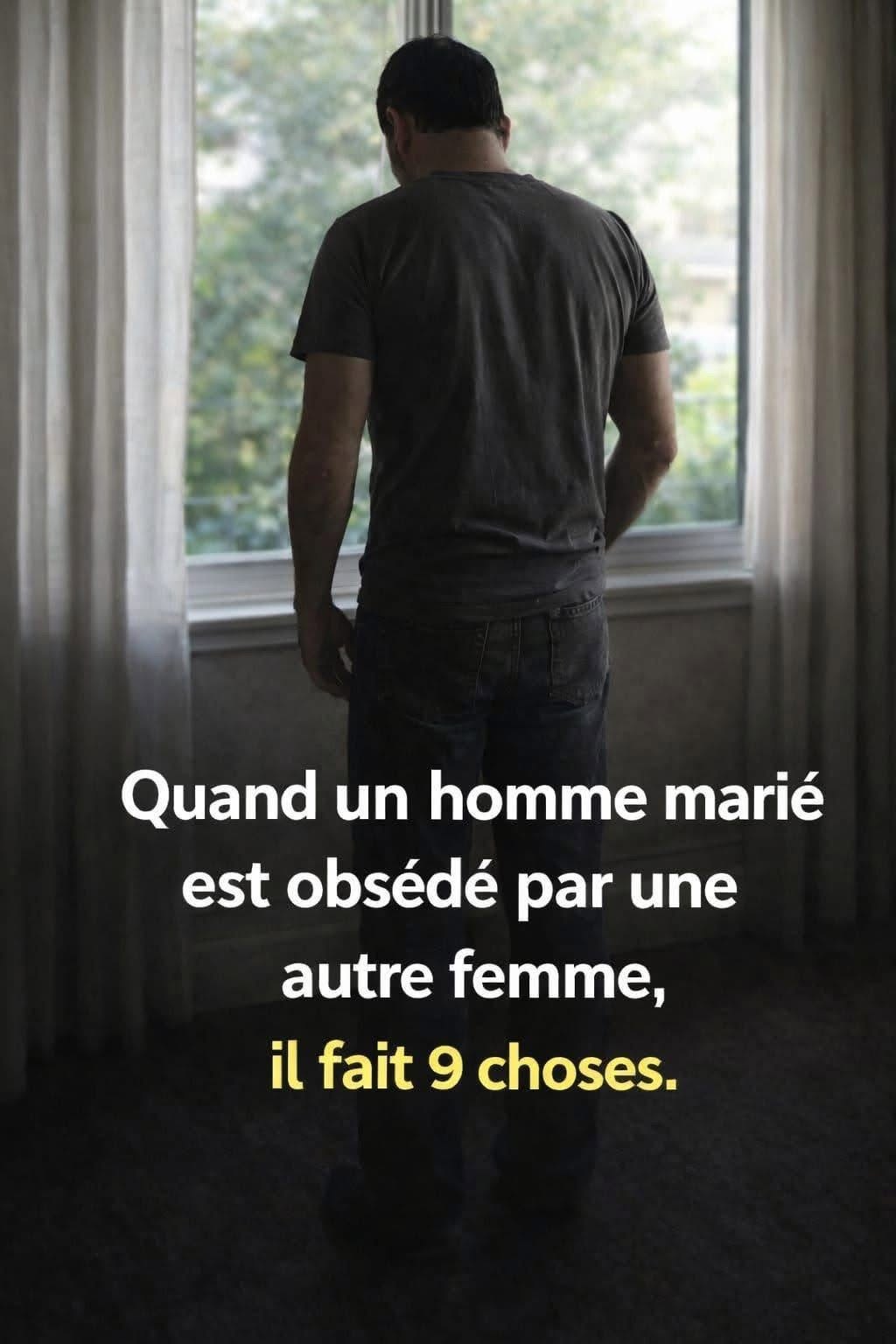 Lorsqu’un homme marié est attiré par une autre femme, il fait ces 9 choses