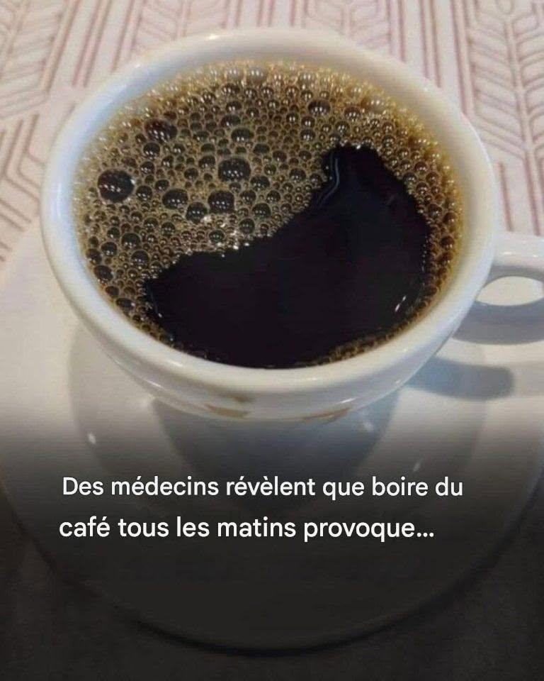 Des médecins révèlent que boire du café tous les matins provoque…