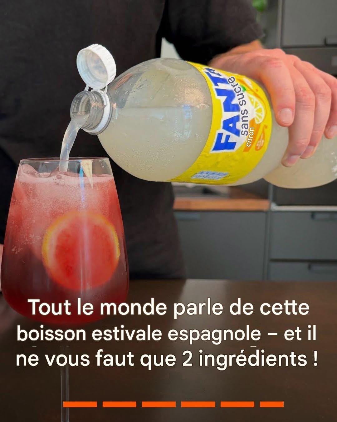 Tout le monde parle de cette boisson estivale espagnole – et il ne vous faut que 2 ingrédients !