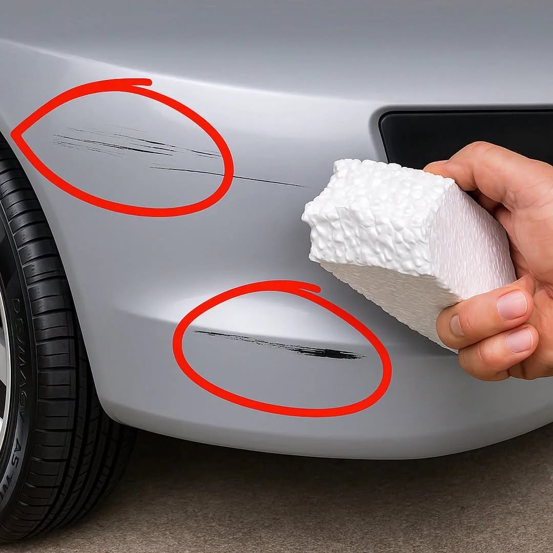 Comment enlever les rayures de la voiture avec de la mousse en quelques minutes: guide étape par étape
