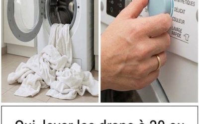 Oui, laver les draps à 30 et 60 degrés est une erreur : voici la bonne température⬇