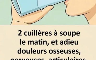Deux cuillères le matin à jeun : l’astuce naturelle dont vous ne pourrez plus vous passer
