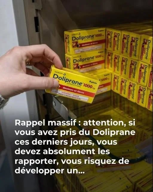 Des Doliprane buvables rappelés à cause d’un problème de fabrication